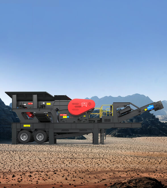 MTN轮胎式移动破碎筛分站