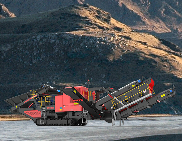 Wotetrack履带式移动破碎筛分站